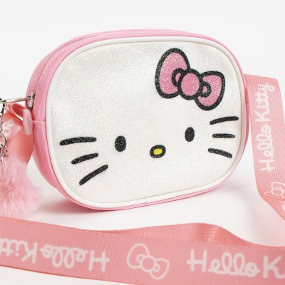 Cerda Детска овална чанта HELLO KITTY, Т 2100005761, момиче, розова, многоцветен