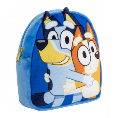 Cerda Детска мини плюшена раница 3D BLUEY and BINGO, Т 2100005831, Син