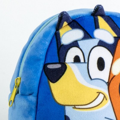 Cerda Детска мини плюшена раница 3D BLUEY and BINGO, Т 2100005831, Син
