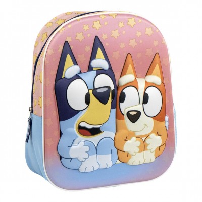 Cerda Детска раница 3D BLUEY, Т 2100005867, момиче, розова, многоцветна Cerda Детска раница 3D BLUEY, Т 2100005867, момиче, розова, многоцветна