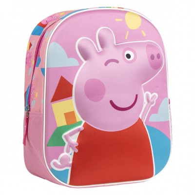 Cerda Детска раница 3D PEPPA PIG, Т 2100005869, момиче, розова, многоцветна Cerda Детска раница 3D PEPPA PIG, Т 2100005869, момиче, розова, многоцветна