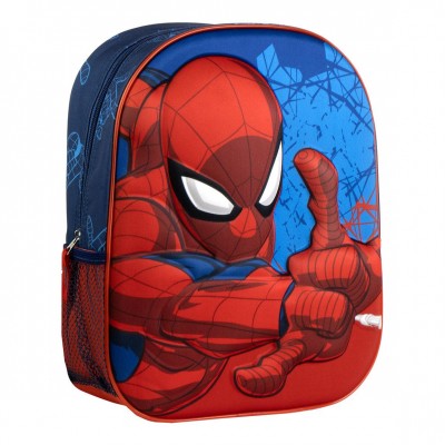 Cerda Детска раница 3D SPIDERMAN, Т 2100005871, момче, синя, многоцветна
