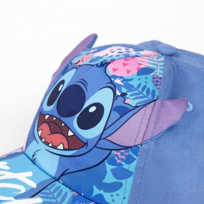 Cerda,  Детска 3D шапка с козирка, STITCH, 2200010131, синя, многоцветна