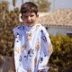 Cerda Детско пончо за плаж Bluey, 2200010389, синьо, многоцветно