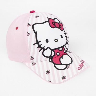 Cerda Детска шапка с козирка HELLO KITTY, Т 2200010432-1, момиче, розова, многоцветна