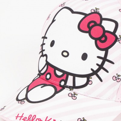 Cerda Детска шапка с козирка HELLO KITTY, Т 2200010432-1, момиче, розова, многоцветна