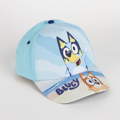 Cerda Детски комплект шапка и плажна кърпа в сак BLUEY, Т 2200010479, син Cerda Детски комплект шапка и плажна кърпа в сак BLUEY, Т 2200010479, син