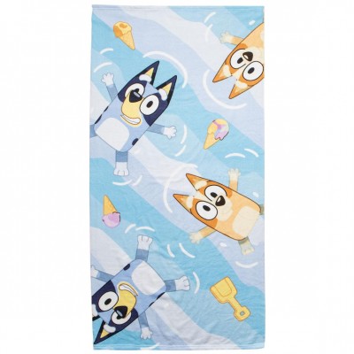 Cerda Детски комплект шапка и плажна кърпа в сак BLUEY, Т 2200010479, син Cerda Детски комплект шапка и плажна кърпа в сак BLUEY, Т 2200010479, син