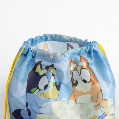 Cerda Детски комплект шапка и плажна кърпа в сак BLUEY, Т 2200010479, син Cerda Детски комплект шапка и плажна кърпа в сак BLUEY, Т 2200010479, син