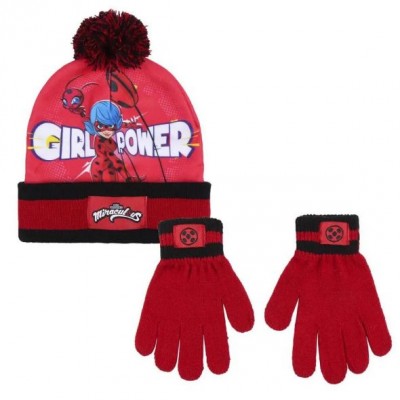 Cerda Комплект шапка и ръкавици LADY BUG, R 220008307, момиче, червен R 220008307 Cerda Комплект шапка и ръкавици LADY BUG, R 220008307, момиче, червен R 220008307