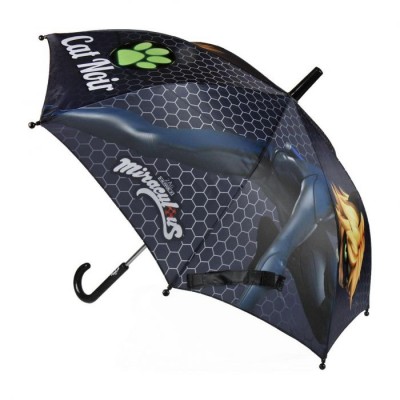 Vadobag Детски автоматичен чадър , LADYBUG Cat Noir, Лейди Калинка, 2400000364-2 черен, за момиче 2400000364-2 Vadobag Детски автоматичен чадър , LADYBUG Cat Noir, Лейди Калинка, 2400000364-2 черен, за момиче 2400000364-2