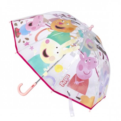 Cerda Детски чадър PEPPA PIG BUBBLE, Т 2400000719, момиче, многоцветен Cerda Детски чадър PEPPA PIG BUBBLE, Т 2400000719, момиче, многоцветен