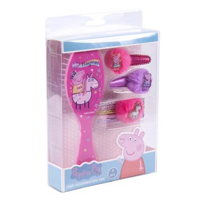 Cerda PEPPA PIG , Пепа Пиг, комплект аксесоари за коса 8 бр., 2500001895, розов 2500001895 Cerda PEPPA PIG , Пепа Пиг, комплект аксесоари за коса 8 бр., 2500001895, розов 2500001895