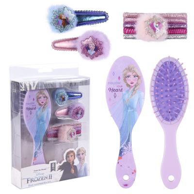 Cerda FROZEN Елза, комплект аксесоари за коса 8 бр., 2500001896, лилав 2500001896 Cerda FROZEN Елза, комплект аксесоари за коса 8 бр., 2500001896, лилав 2500001896