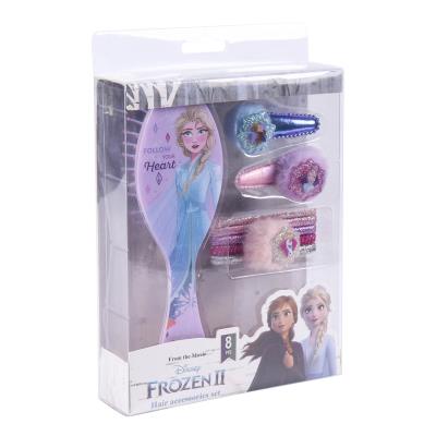 Cerda FROZEN Елза, комплект аксесоари за коса 8 бр., 2500001896, лилав 2500001896 Cerda FROZEN Елза, комплект аксесоари за коса 8 бр., 2500001896, лилав 2500001896