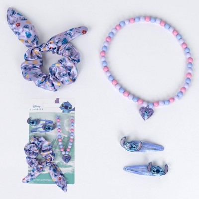 Cerda Комплект модни аксесоари STITCH, 2500002683, момиче, многоцветни Cerda Комплект модни аксесоари STITCH, 2500002683, момиче, многоцветни