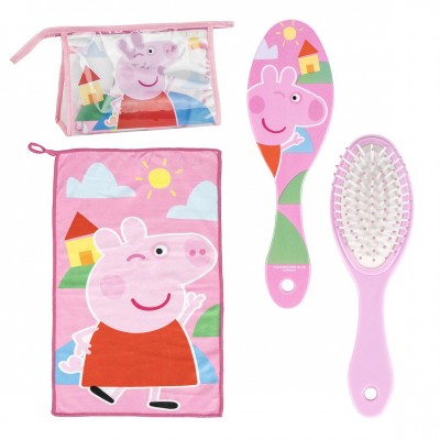Cerda Детска тоалетна чанта с аксесоари PEPPA PIG, Т 2500003345, момиче, розов, многоцветен Cerda Детска тоалетна чанта с аксесоари PEPPA PIG, Т 2500003345, момиче, розов, многоцветен
