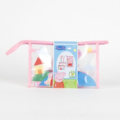 Cerda Детска тоалетна чанта с аксесоари PEPPA PIG, Т 2500003345, момиче, розов, многоцветен Cerda Детска тоалетна чанта с аксесоари PEPPA PIG, Т 2500003345, момиче, розов, многоцветен