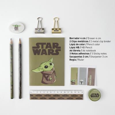 Cerda, ученически комплект 12 елемента, ученически аксесоари, THE MANDALORIAN Grogu, 2700000348, момиче, момче, многоцветен 2700000348 Cerda, ученически комплект 12 елемента, ученически аксесоари, THE MANDALORIAN Grogu, 2700000348, момиче, момче, многоцветен 2700000348