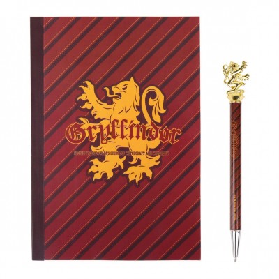 Cerda комплект бележник с химикалка, HARRY POTTER GRYFFINDOR, 2700000461, кафяв 2700000461 Cerda комплект бележник с химикалка, HARRY POTTER GRYFFINDOR, 2700000461, кафяв 2700000461