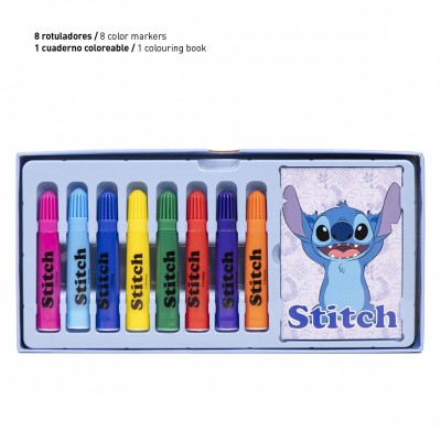 Детски рисувателен комплект в куфарче 3 нива, STITCH, 2700000827, лилав, ногоцветен 2700000827 Детски рисувателен комплект в куфарче 3 нива, STITCH, 2700000827, лилав, ногоцветен 2700000827