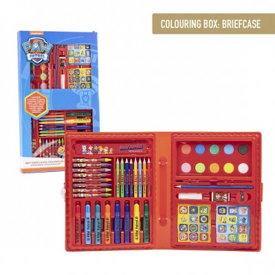 Детски рисувателен комплект, куфарче, PAW PATROL , 52 ел., 2700000841, момче, многоцветен 2700000841