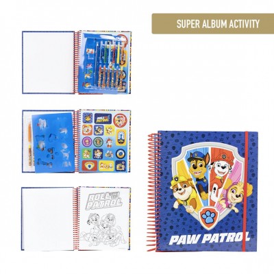 Cerda Детски креативен албум PAW PATROL, 2700000852, син, многоцветен 2700000852 Cerda Детски креативен албум PAW PATROL, 2700000852, син, многоцветен 2700000852
