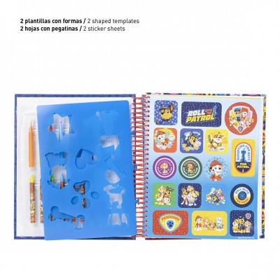 Cerda Детски креативен албум PAW PATROL, 2700000852, син, многоцветен 2700000852 Cerda Детски креативен албум PAW PATROL, 2700000852, син, многоцветен 2700000852