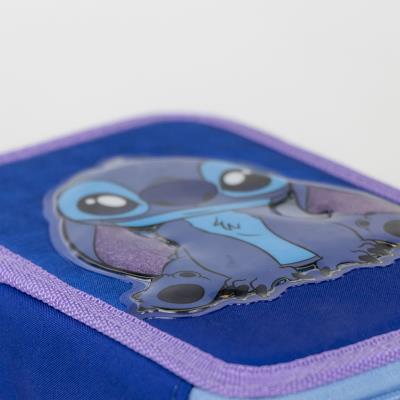 Cerda Несесер за училище 2 ципа STITCH , пълен, 2700001141, лилав 2700001141 Cerda Несесер за училище 2 ципа STITCH , пълен, 2700001141, лилав 2700001141
