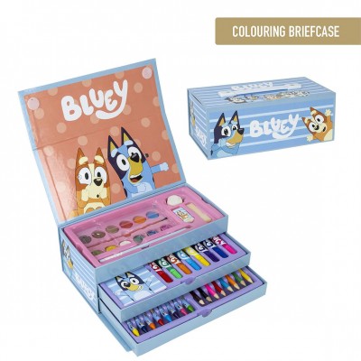Cerda Рисувателен комплект в куфарче BLUEY, 3 нива, 2700001215, многоцветен 2700001215 Cerda Рисувателен комплект в куфарче BLUEY, 3 нива, 2700001215, многоцветен 2700001215
