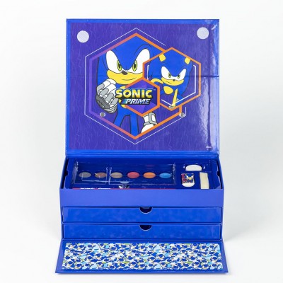 Cerda Рисувателен комплект в куфарче SONIC PRIME, 3 нива, 2700001216, многоцветен 2700001216 Cerda Рисувателен комплект в куфарче SONIC PRIME, 3 нива, 2700001216, многоцветен 2700001216