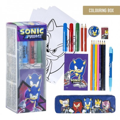Cerda Рисувателен комплект SONIC PRIME, 2700001223, многоцветен 2700001223 Cerda Рисувателен комплект SONIC PRIME, 2700001223, многоцветен 2700001223