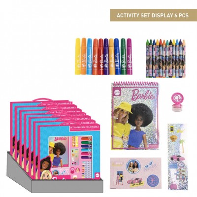 Cerda Комплект за рисуване BARBIE, 2700001234, многоцветен 2700001234 Cerda Комплект за рисуване BARBIE, 2700001234, многоцветен 2700001234
