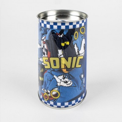 Cerda Комплект чорапи и касичка Sonic, Т 2900002312, многоцветен Cerda Комплект чорапи и касичка Sonic, Т 2900002312, многоцветен