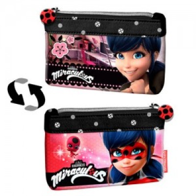 Karactermania Двулицево Портмоне с 1 цип Ladybug, Лейди Калинка, 35706, многоцветно 35706 Karactermania Двулицево Портмоне с 1 цип Ladybug, Лейди Калинка, 35706, многоцветно 35706