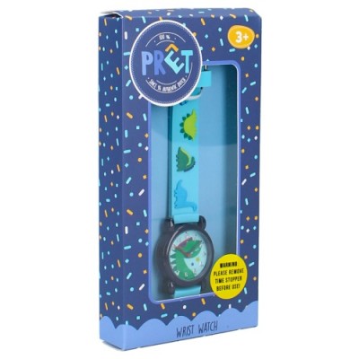 Vadobag Детски часовник Pret Happy Times Dino, Динозвър, 428-2669, за момче,синьо и зелено 428-2669 Vadobag Детски часовник Pret Happy Times Dino, Динозвър, 428-2669, за момче,синьо и зелено 428-2669