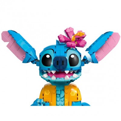 LEGO, Конструктор Disney Стич, R 43249, 730 части, син, многоцветен LEGO, Конструктор Disney Стич, R 43249, 730 части, син, многоцветен