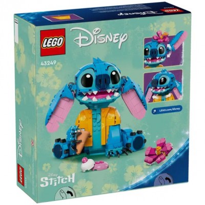 LEGO, Конструктор Disney Стич, R 43249, 730 части, син, многоцветен LEGO, Конструктор Disney Стич, R 43249, 730 части, син, многоцветен