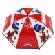 Vadobag Детски чадър Lady Bug, Калинка и Черният котарак, MIRACULOUS Rainy Days , 460-2286, за момиче, червен 460-2286