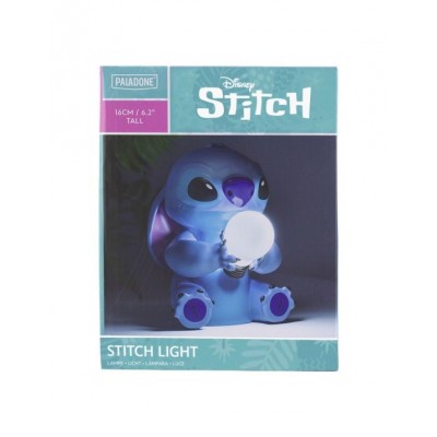 Лампа 16 см Stitch Paladone. L 5055964787981, син
