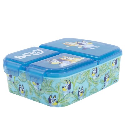 Stor Кутия за храна Bluey, 50620, 3 отделения, момче, многоцветен Stor Кутия за храна Bluey, 50620, 3 отделения, момче, многоцветен