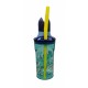 Stor Детска чаша със сламка и 3D фигура Bluey, 50666, момче, многоцветна Stor Детска чаша със сламка и 3D фигура Bluey, 50666, момче, многоцветна