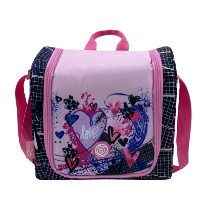 KAOS Термо чанта, PINK LOVE , 51817, многоцветна, за момиче 51817