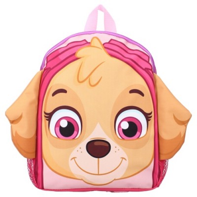 Vadobag Детска 3D раница PAW PATROL Furry Friends Sky, Скай, 520-2779, розова за момиче 520-2779