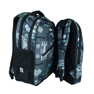 Kaos Ученическа раница 2 в 1 Acer, 54173, момче, многоцветна 54173 Kaos Ученическа раница 2 в 1 Acer, 54173, момче, многоцветна 54173
