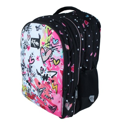 Kaos Ученическа раница 2 в 1 Flightheart, 54178, момиче, многоцветна Kaos Ученическа раница 2 в 1 Flightheart, 54178, момиче, многоцветна