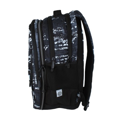 Kaos Ученическа раница 2 в 1 Jag, 54182, момче, черна, многоцветна Kaos Ученическа раница 2 в 1 Jag, 54182, момче, черна, многоцветна