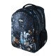 Kaos Ученическа раница 2 в 1 Porto, 54187, момче, черна, многоцветна Kaos Ученическа раница 2 в 1 Porto, 54187, момче, черна, многоцветна