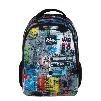 Kaos Ученическа раница 2 в 1 Spot, 54192, многоцветна 54192 Kaos Ученическа раница 2 в 1 Spot, 54192, многоцветна 54192