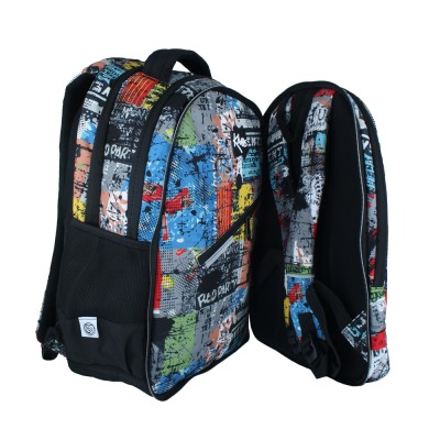 Kaos Ученическа раница 2 в 1 Spot, 54192, многоцветна 54192 Kaos Ученическа раница 2 в 1 Spot, 54192, многоцветна 54192